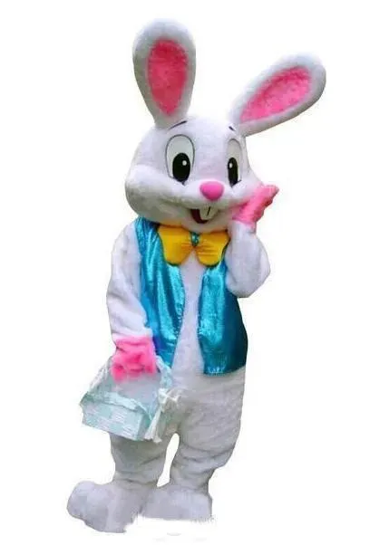 Kostiumy fabryka bezpośrednia sprzedaż profesjonalista Make Professional Easter Bunny Mascot Costume Bugs Rabbit Hare Adult Fancy Dress Cartoon Suit