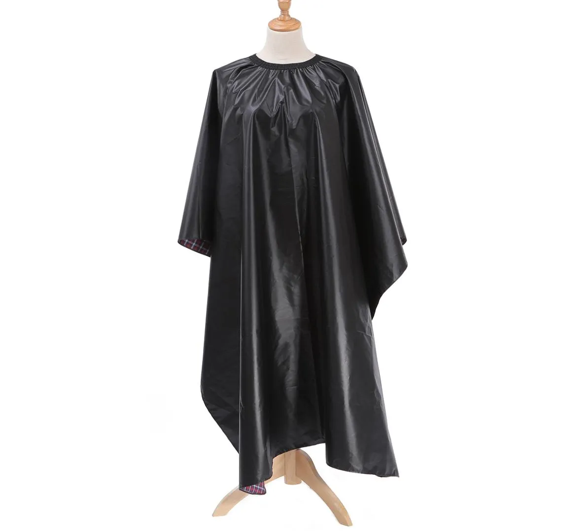 Pro salong svart frisör Cape Barber Frisör Frisyrande färgämne Wrap Waterproof Cover Glowns förkläde Frisör Cloth7195721