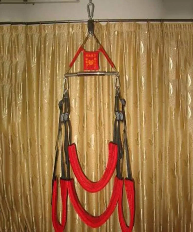 Sex Swing Chair för par Älskare sexuella spel Sling BDSM Bondage Set Sexmöbler Kvotkvotformhängaren inkluderar inte8307650