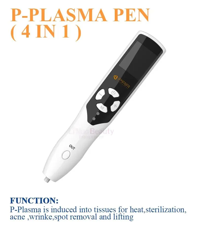 Ausrüstung 2 in 1 Fibroblast -Ozon -Plasma -Stift antibakteriell entzündungshemmende Hautpflege Gesichtsnakne -Behandlung für empfindliche Hautstruktur