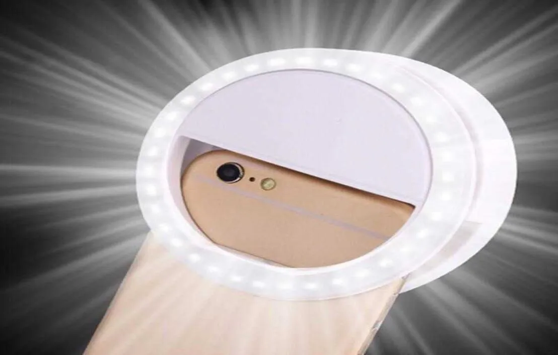 36 LED Selfie Light Phone Flash Fill Lighting CLOPPON RING VIDEO Förbättrande upp LAMP7210538