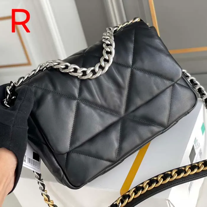 echt leer vrouw handtas portemonnee draagtas schoudertas crossbody tas designer tas dames portemonnee lamsvacht tas spiegel kwaliteit flap tas met doos