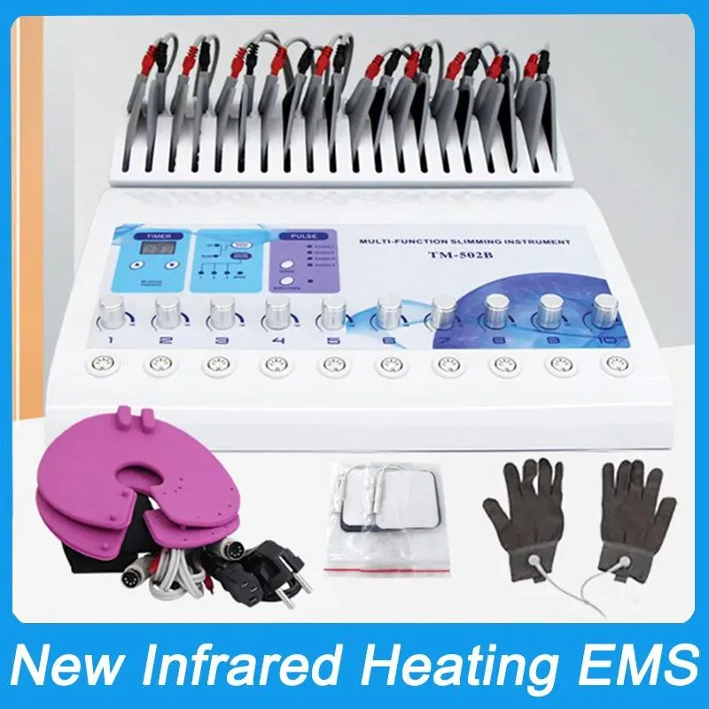 Equipment EMS Body Electrical Muscle Stimulation Microcurrent EMS Stimulator Body Fitness Weight Reduce Sculpt Physical Electrotherpay Machi