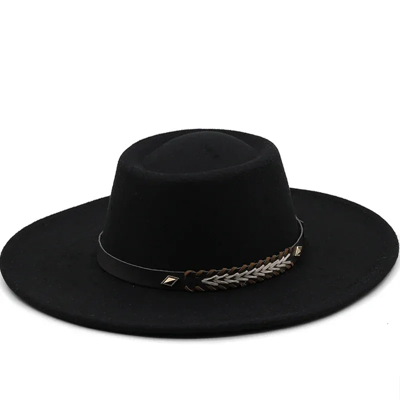 Fedora Hats for Women 95 cm szerokość brzegi sukienka Mężczyzna Czapka czapka Panama Kościół
