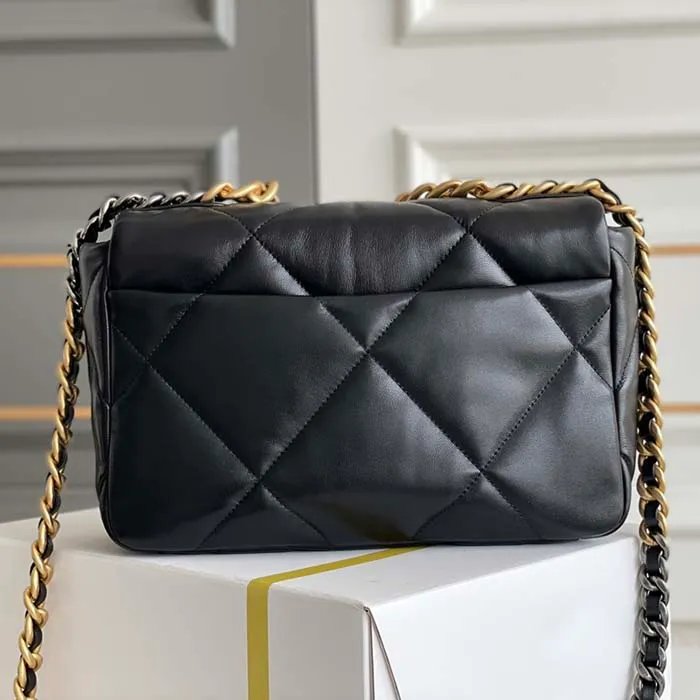 borsa classica di alta qualità borsa da donna in pelle borsa da donna a tracolla vintage pochette borsa da donna borsa in pelle di agnello borsa con patta di qualità specchio con scatola