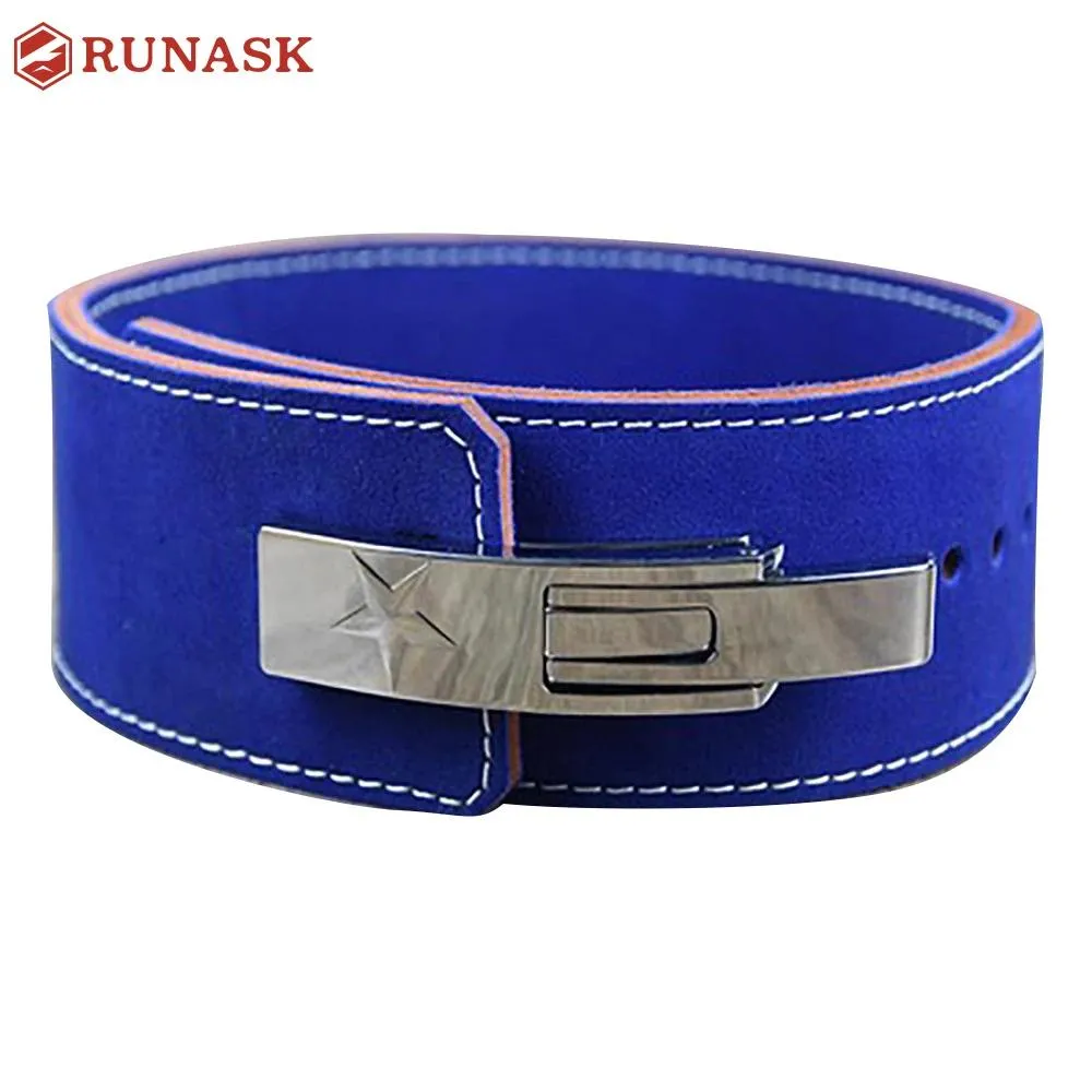 Ceinture Fdbro nouvelle ceinture de musculation en cuir pour hommes Protection lombaire Gym Fiess entraînement Squats ceinture arrière de dynamophilie