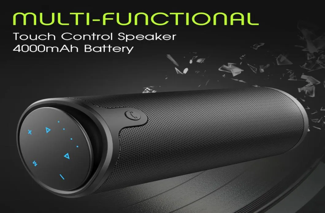 ZEALOT S8 3D stéréo Bluetooth haut-parleur sans fil caisson de basses colonne Portable contrôle tactile AUX TF carte lecture mains micro avec re6792962