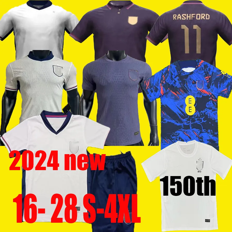 2024 Euro Cup Inglaterra Jersey Bellingham Home Away Soccer Jerseys