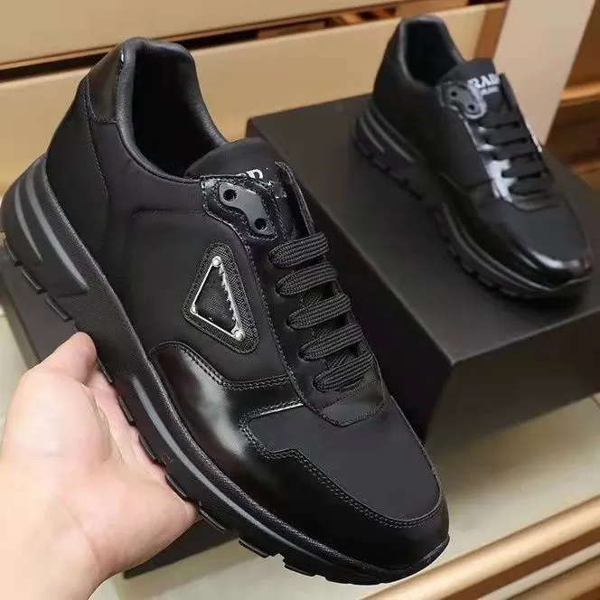 Brand Prax 01 Sneakers Buty Casual Men Re-Nylon Pędzel Skórzanie Low Top Treners koronkowe deskorolki komfortowe obuwie EU38-46 Oryginalne pudełko