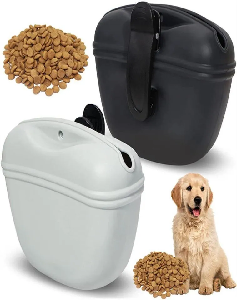 Sac de taille de formation de chien Portable pour animaux de compagnie traiter Snack appât chiens obéissance agilité pochette de stockage d'alimentation en plein air sacs de taille de récompense alimentaire 57795388836