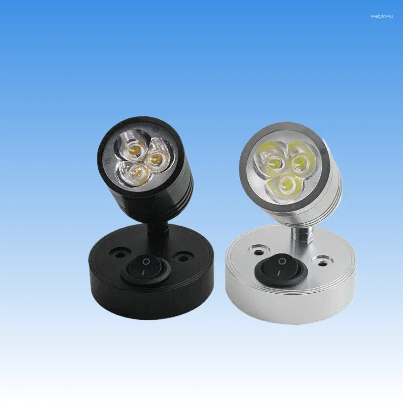 Lampy ścienne 1PCS dla pojazdu rekreacyjnego światło nocne Minimalistyczna lampa z łóżka LED zagłówka
