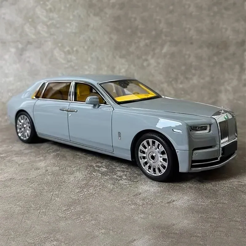 Fábrica original phantom edição estendida simulação liga metal modelo de carro coleção decoração 1 18 240103