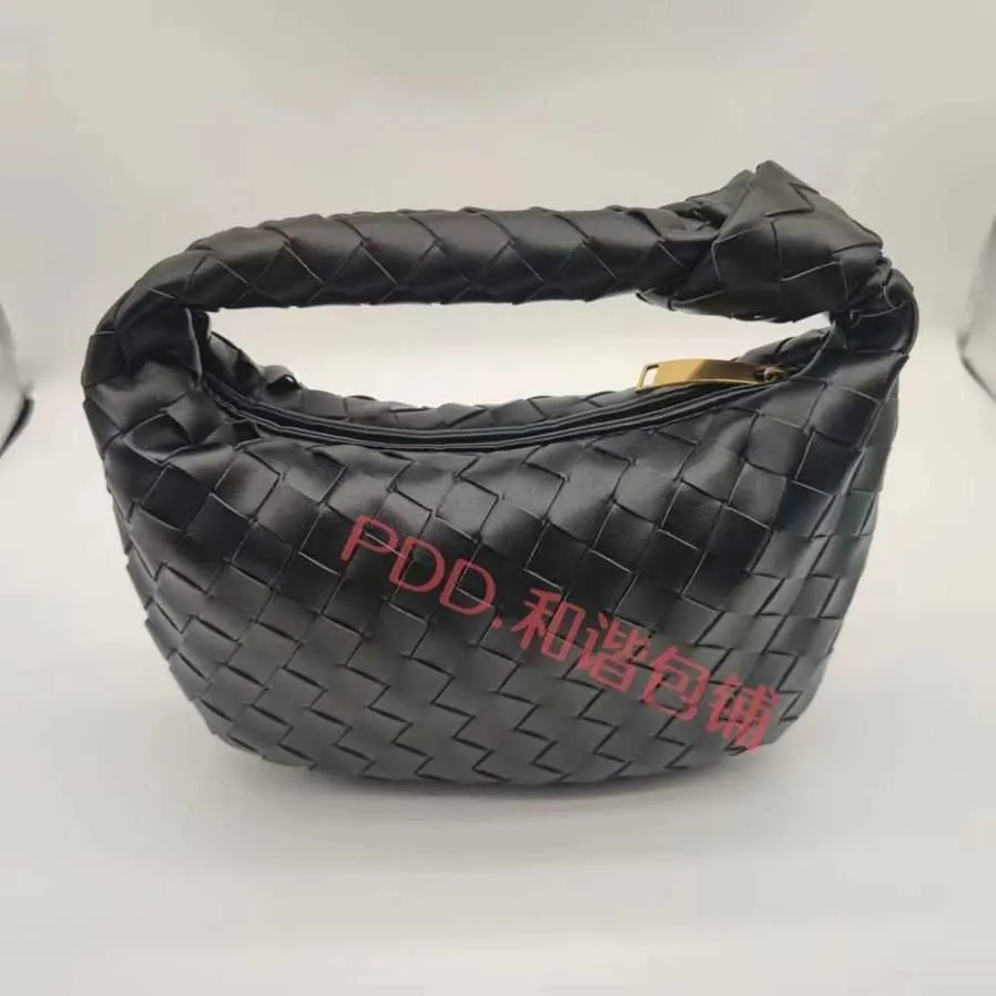 Jodie Bag Venetasbottegaa Handväskor High End Popular Style Woven Dumpling Bag 2024 Ny handhållen kvinnlig Internet Celebrity Dinner Portable Small FRJ