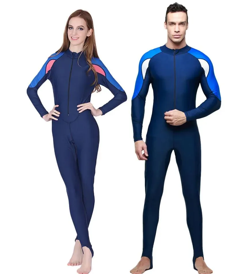 Roupa de banho 2016 homem mulher wetsuit collantsunitards maiô uma peça profissional banho de corpo inteiro bodywear collants