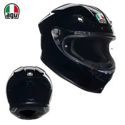 AA Designer Helmet Helmets Moto AGV Motocykl Projekt bezpieczeństwa komfort K6s dla mężczyzn Kobiety anty -mgły Racing Cycling i bieganie wszystkich kasków Universal Ibsi