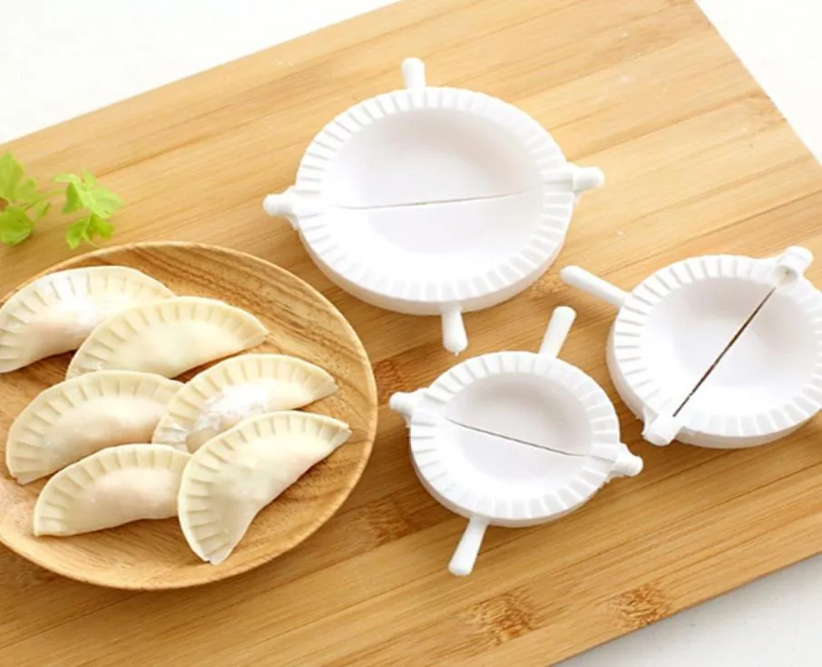 NYA 3PCS PRESS RAVIOLI DOAGD PASITY PIE DUMPLING MAKER GYOZA TOOLS Mögelverktyg 3 Storlek Easy Eco Friendly Dumpling Mold Promotion5613313