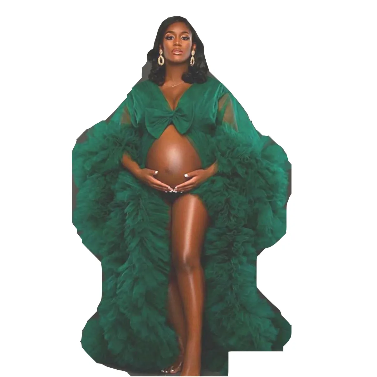 dark green maternity dress Beyond Yoga A Cut Above Racerback Maxi Dress main image 0