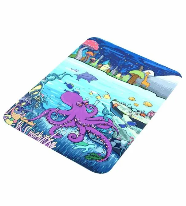 Silikon Dabbing Mat Balmumu Dab Paspaslar Yapışmaz Dabber Sepetler Kuru Bitki Yağı İçin Bakeware Pad Multi Desenler 3971342