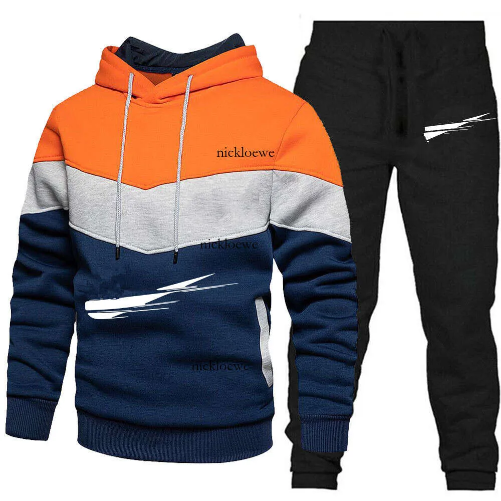 Herren-Sportbekleidung, Designer-Herren-Hoodie-Anzug, modischer Freizeitanzug, 2024, grenzüberschreitender Außenhandel, Frühling und Herbst, gemeinsame Hoodie-Hosen, zweiteiliges Set z6