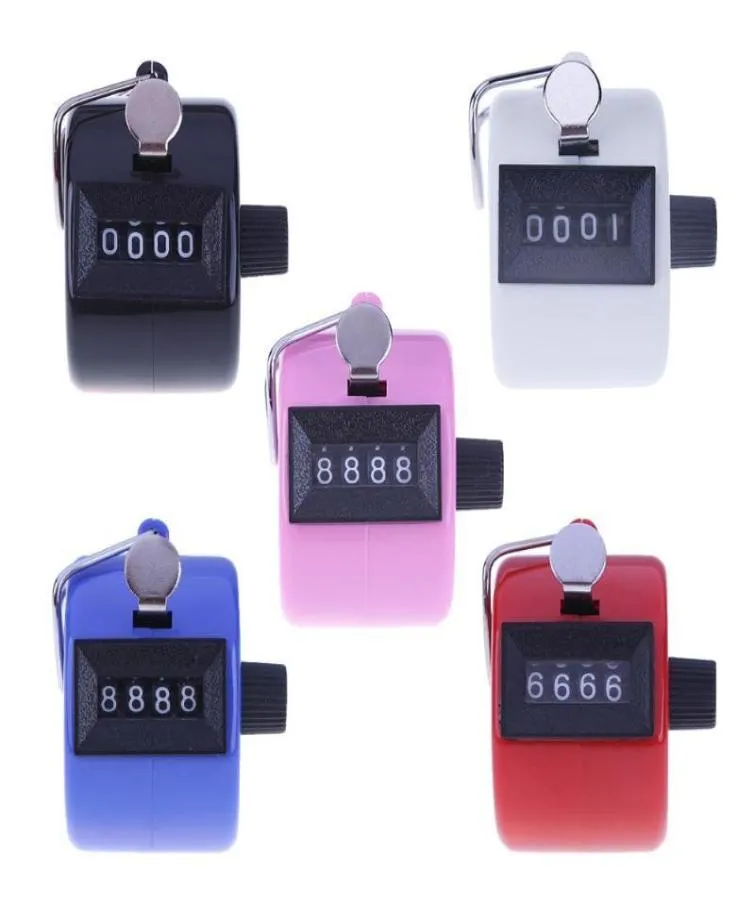 Counter 4 Digit Number Counters Plastic Shell Hand held Finger Display Manual Counting Tally Clicker Timer Points Clicker GGA17839910104
