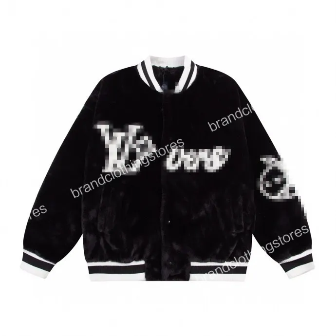 Erkek Tasarımcı Ceketler Erkek Windbreaker Varsity Erkekler Vintage Gevşek Uzun Beyzbol Hip Hop Harajuku Maymun Mektubu Sokak Giyim Erkekleri Unisex Coats YF123013