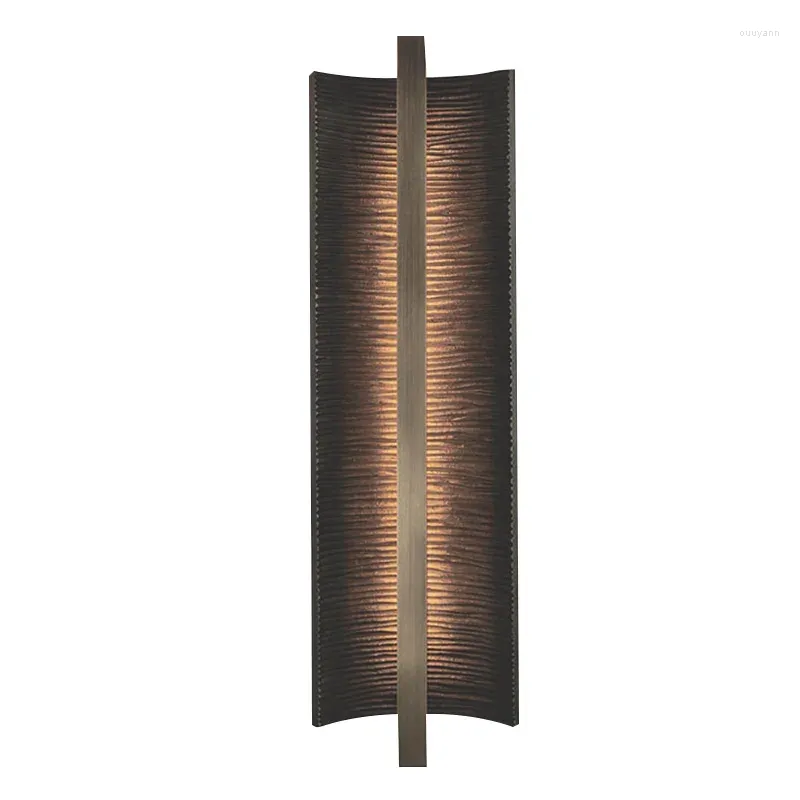 Wall Lamp Postmodern Creative Chinese Style Living Room Background Bedroom Bedside Model Aisle