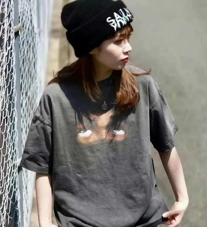 DHgate.com:Mens Washed Black Saint Michael T-Shirt, High DHgate.com:Mens Washed Black Saint Michael T-Shirt, High