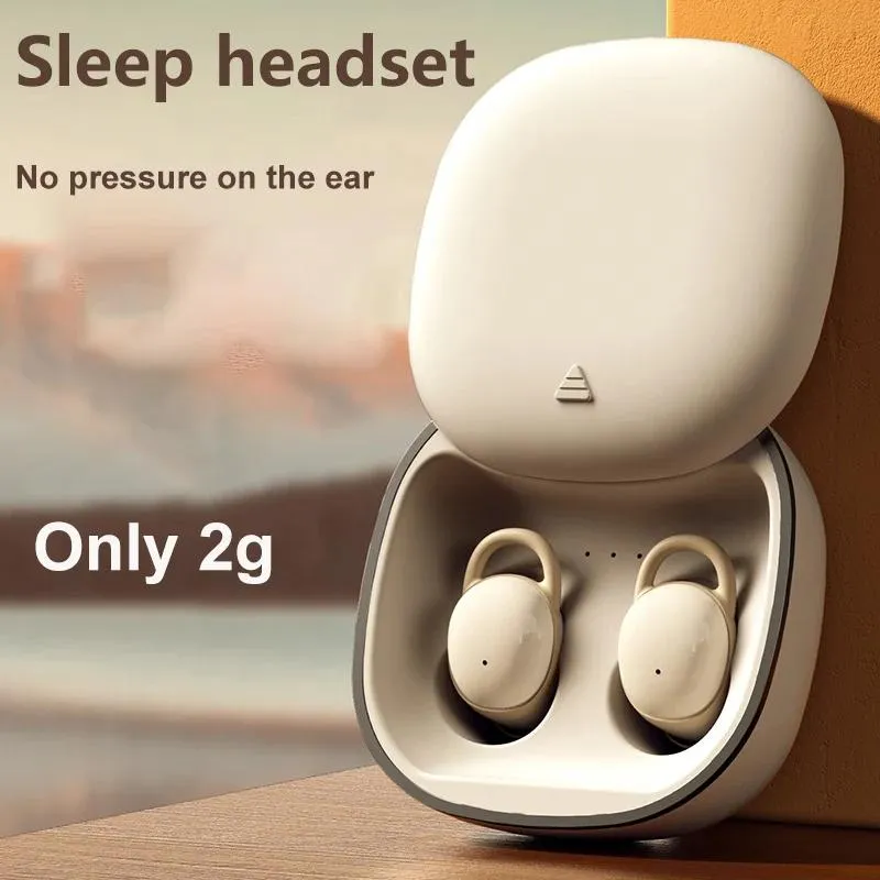 Earphones Mini Invisible Earphones TWS Wireless Headphones HiFi Stereo Music Headsets With Mic Mini Sleep Headset for All Smart Phone