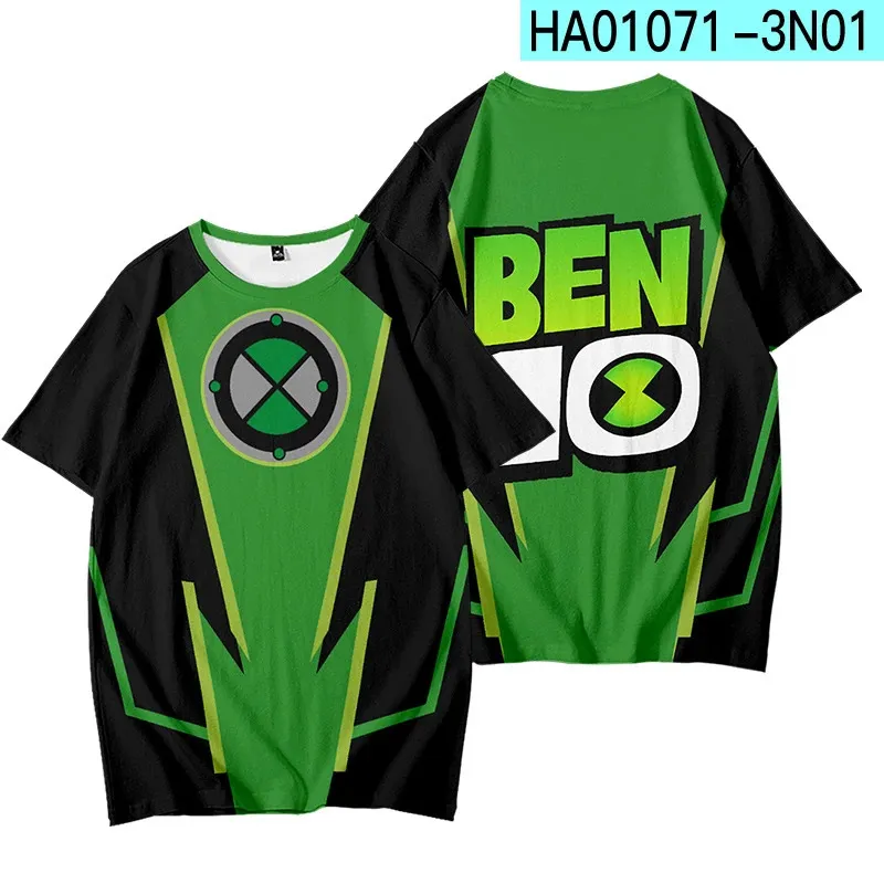 Ben Tennyson T Shirt Ben Ten Buy Shirt 3D Printed Ben 10 Cosplay