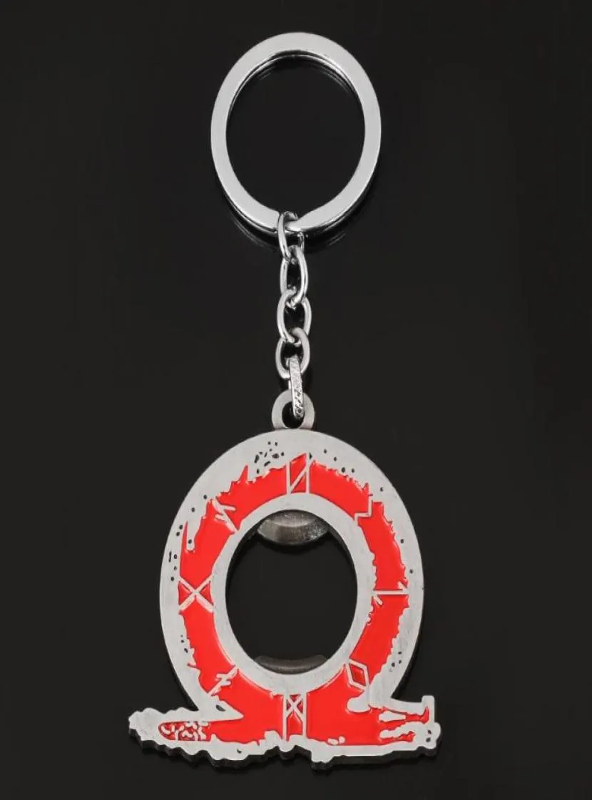 Porte-clés God Of War 4 Logo Porte-clés Pendentif Porte-clés Décapsuleur Hommes Femmes Voiture Porte-clés Bijoux Accessoires Titulaire Souvenir Gif7311859