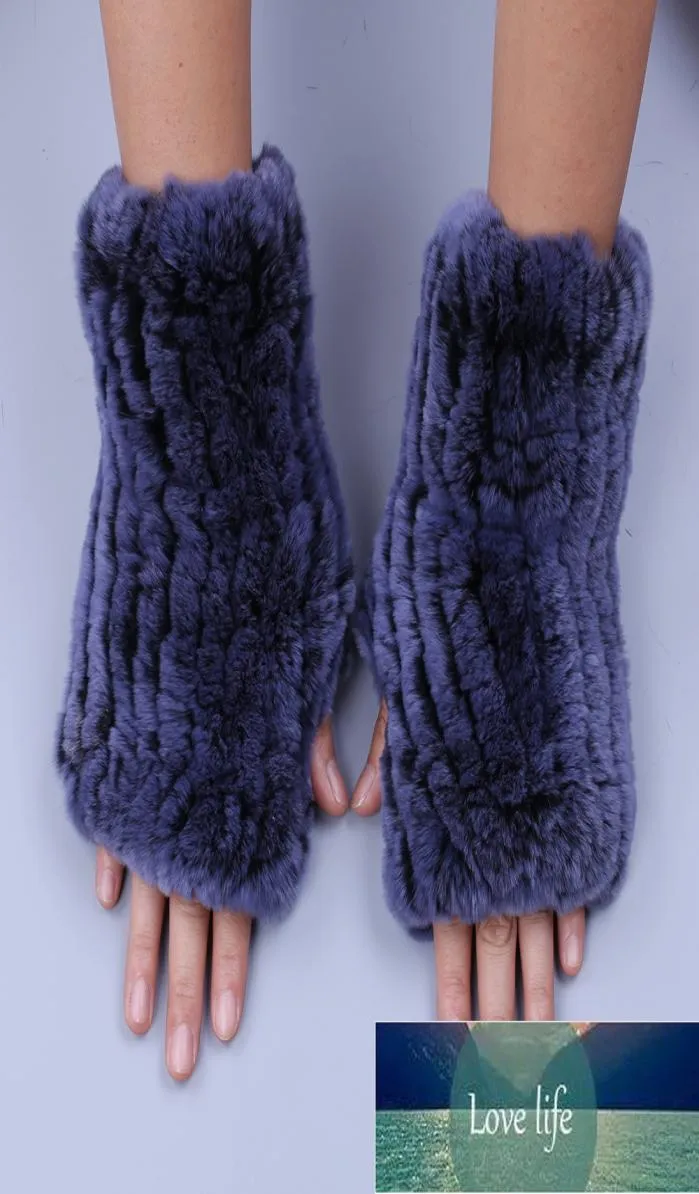 Модные женские зимние перчатки из натурального меха рекса, варежки из натурального меха, перчатки без пальцев для девочек, грелки для запястий, эластичные, заводская цена, экспертный дизайн, качество, последний стиль7204765