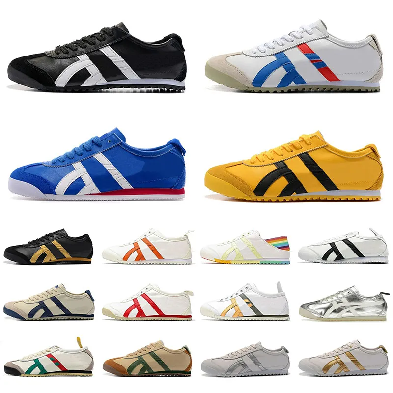 2024 OG Original scarpe firmate Messico 66 scarpe da uomo Plate-forme scarpe casual Plate-forme nero bianco blu giallo des chaussures scarpe da ginnastica scarpe da ginnastica da donna 36-45