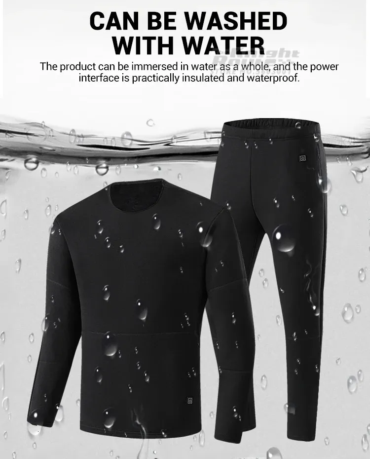 USB Heated Thermal Underwear Pants, USB Electric Heated Trousers