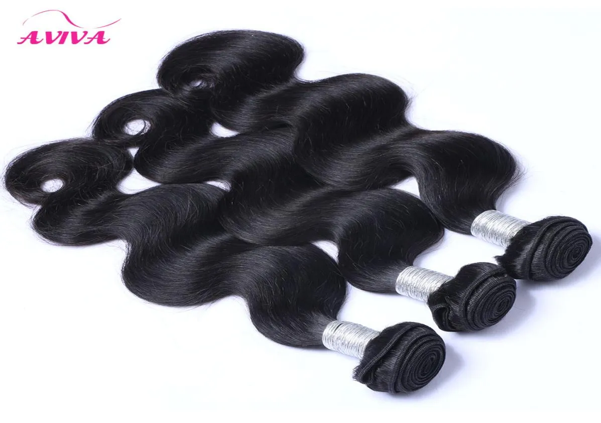 Brazilian Body Wave Virgin Remy Human Hair Extensions Unprocessed Vigin Brazilian Body Wavy Human Hair Weave Bundles 34Pcs Lot Do1195984