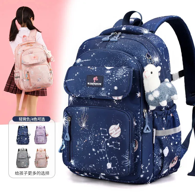 Children School Bags For Girls Boys Orthopedic Backpack Kids Backpacks Schoolbags Primary School Backpack Kids Book Bags Mochila 240103