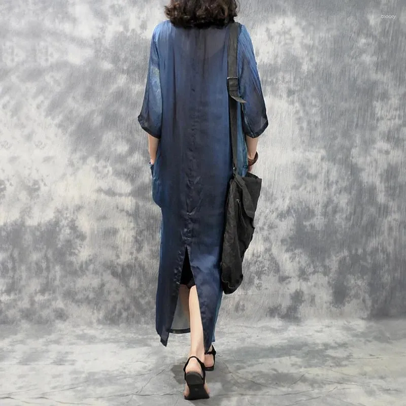 Work Dresses 2024 Summer Vintage Loose Inner Slip Dress Woman 2 Piece Sets Japan Style HQ Harajuku Retro Oil Painting Long