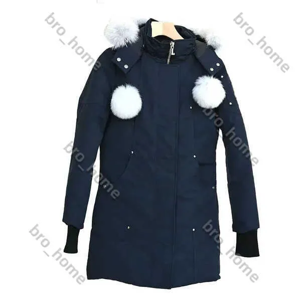 Moose Knuckle Puffer Jacket Woman Fur Coat Down Mens Designer Moose ...