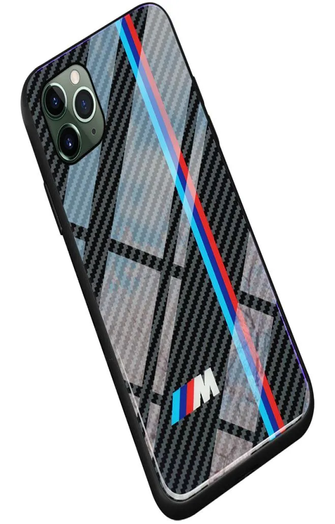 TPUGehärtetes Glas Rennwagen BMW M Handyhüllen für Apple iPhone 12 Mini 11 Pro Max 6 6S 7 8 Plus X XR XSMAx SE2 SAMSUNG S8 S9 S108912437