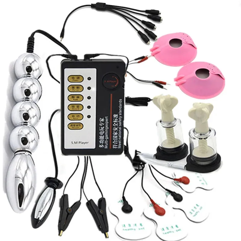 BDSM Sex Bondage Electric Shock Nipple Clamps and Anal Plug Kit ABS  Silicone Metal Combo from Dhgate Anal Toys - price 74.02