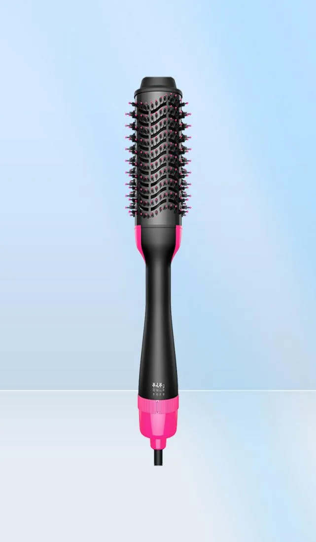 Krultangen 1000 W Föhn Air Brush Styler en Volumizer Stijltang Curler Kam Roller Eén stap elektrische ionenblaas 2209291371182