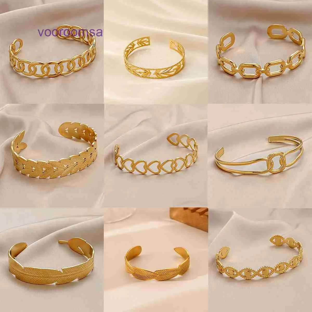 Braccialetti classici di gioielli di design per pneumatici per auto per donne e uomini Bracciale alla moda elegante e leggero di lusso in acciaio inossidabile con Holl con scatola originale