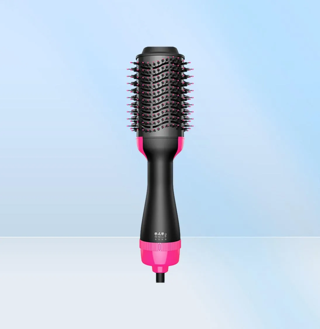 Fers à friser 1000W sèche-cheveux brosse à Air Styler et volumateur lisseur bigoudi peigne rouleau une étape électrique soufflage ionique 2209299791282