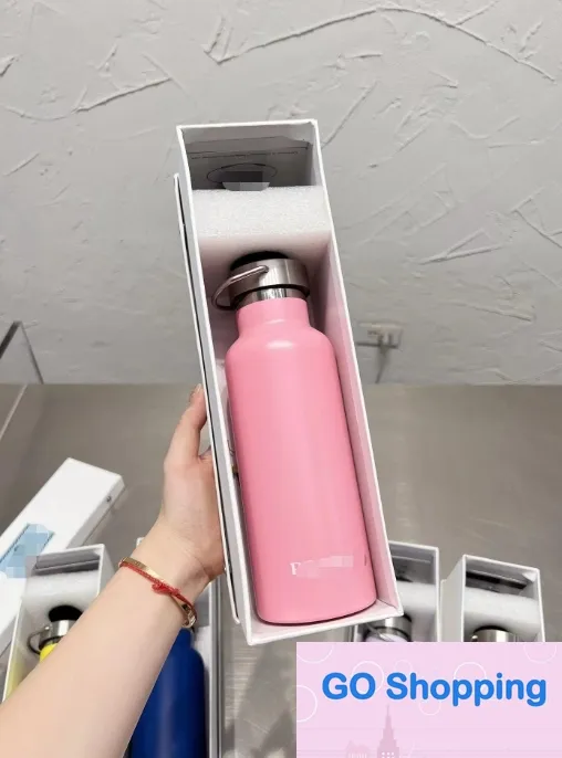 Top Thermos Cup Minimalism Cups mit Strohwasserbechern für Männer und Frauen Paar kreative Feiertagsgeschenke passende Geschenke