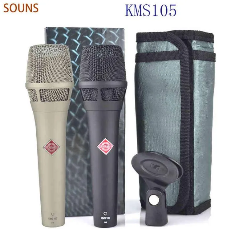 Microfones KMS105 Professional Vocal Microphone Top Quality KMS105 Gaming Karaoke Studio Microphone Microfone Condensador KMS105 5137617