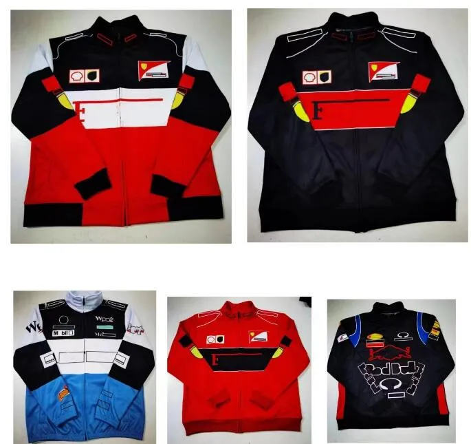 F1 Racing Moletom Outono e Inverno Team Printing Logo Racing Suit Mesmo Personalizado