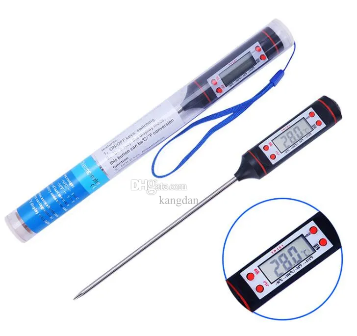 Temperature Meter Gauge Tool New Meat Thermometer Kitchen Digital Cooking Food Probe Electronic BBQ Cooking Tools