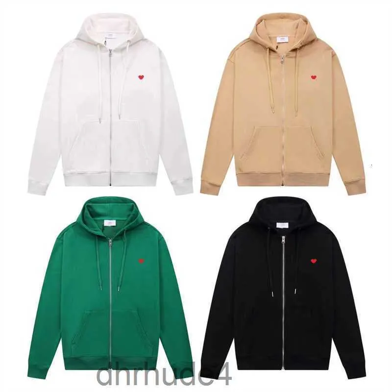 Vêtements de créateurs Sweats à capuche pour hommes Sweatshirts Amies de Coeur Street Fashion Hip Hop Zipper Sweat à capuche Amis Love Hommes et femmes Étiquette broderie ample Lo K 1FCF