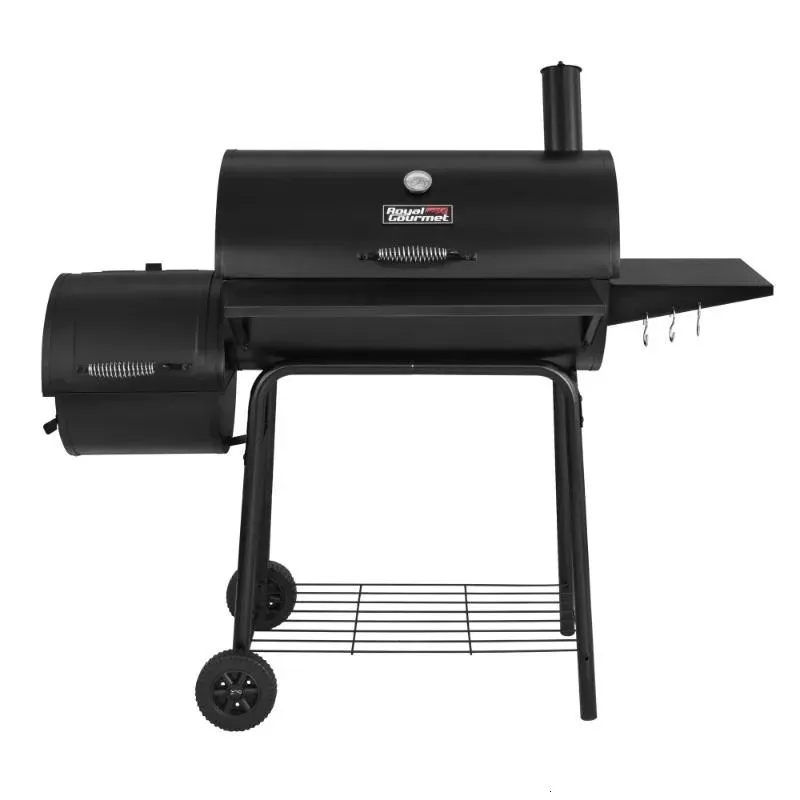 Grills BBQ Grills Royal Gourmet 30 "CC1830S شواء الفحم مع SMOKER SMOKER 230817