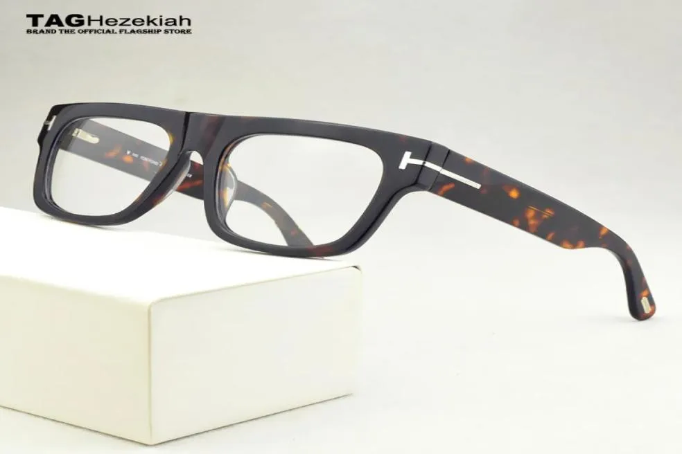 ブランドスクエア眼鏡の女性光学メガネフレームメンズビッグボックス近視処方透明な光景フレームTF5634B 2103234304959