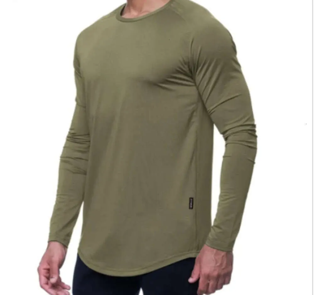 lu l yoga opfit lu men sports long sleeve t-shirt mens 스포츠 스타일 타이트 훈련 피트니스 옷 탄성 빠른 마른웨어 패션 트렌드 THTU 125